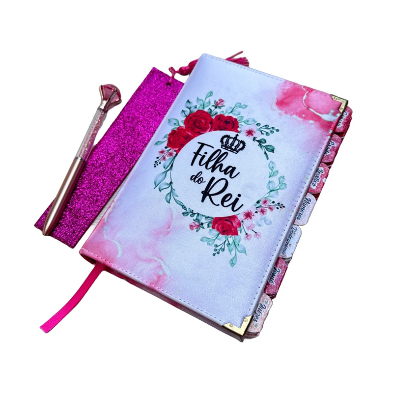 Bíblia Filha do Rei Rosas de Saron Naa