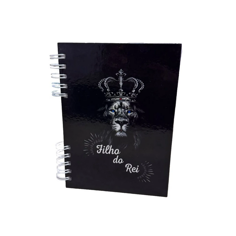 Caderno Devocional Filho do Rei Preta