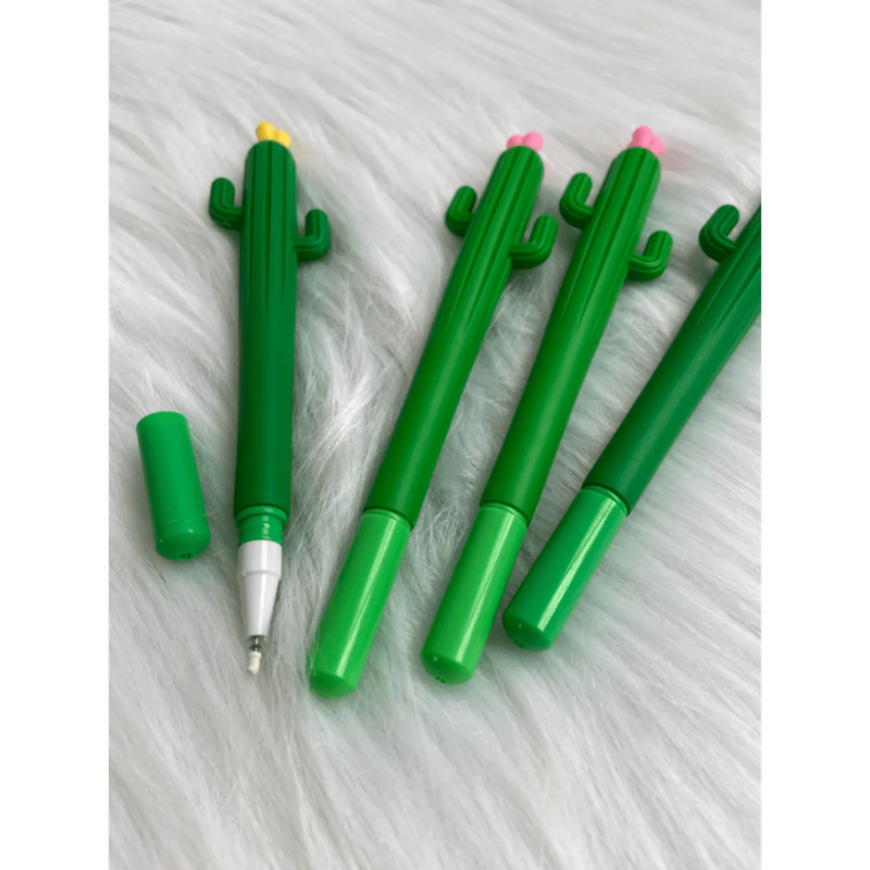 Caneta Cacto verde