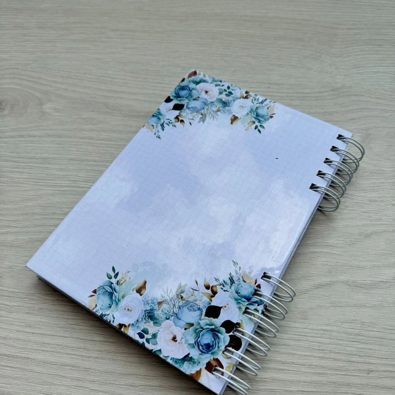 Caderno Devocional Garota Azul