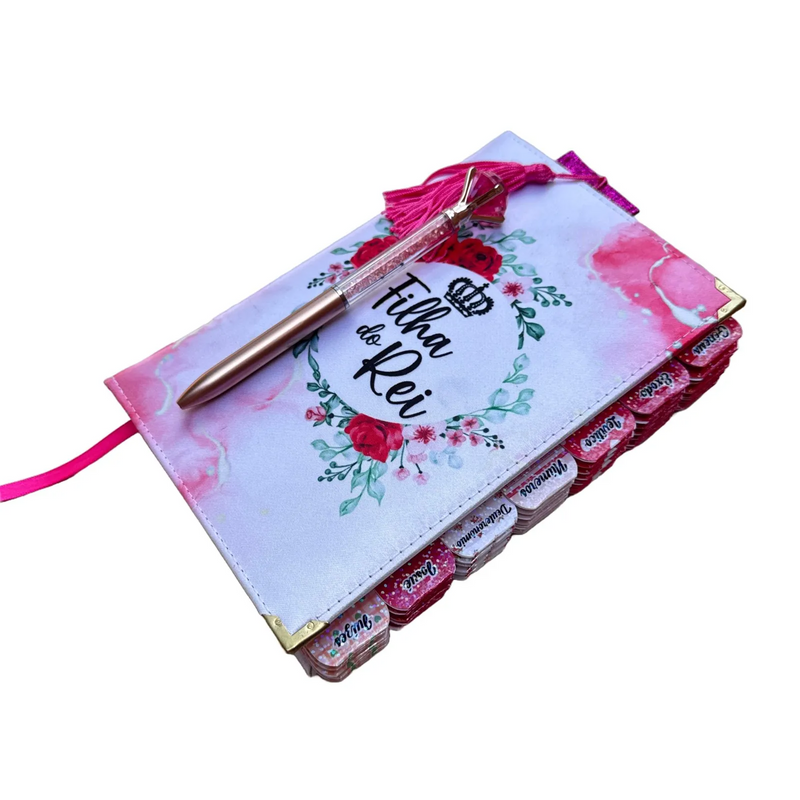 Bíblia Filha do Rei Rosas de Saron Naa