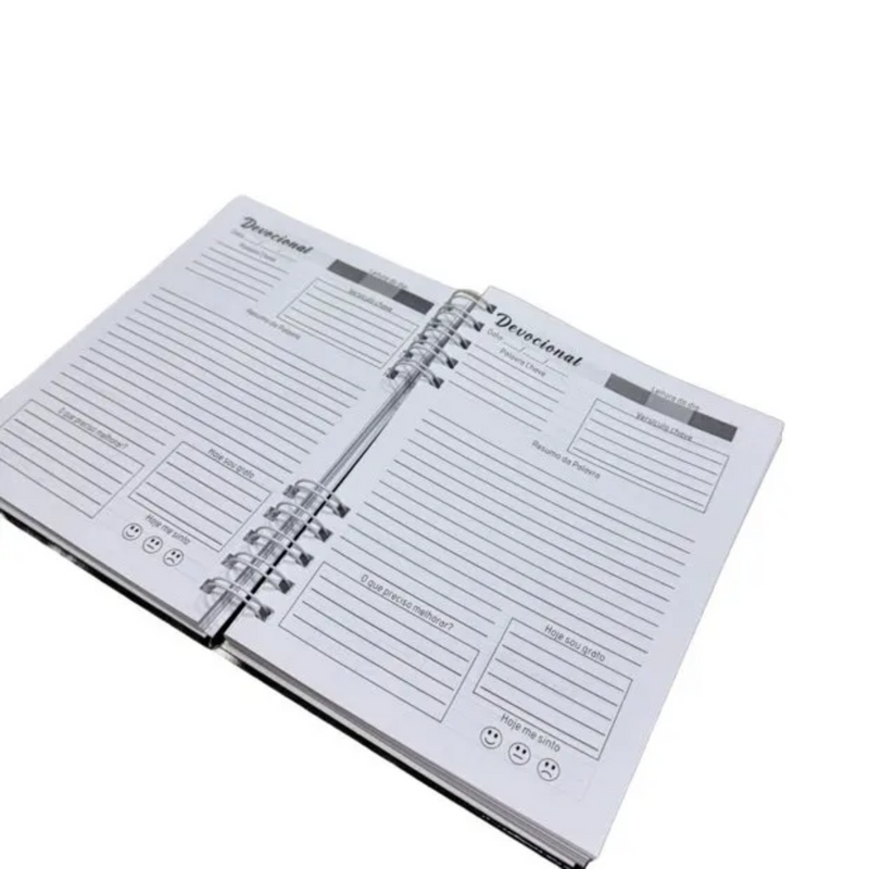 Caderno Devocional Filho do Rei Preta