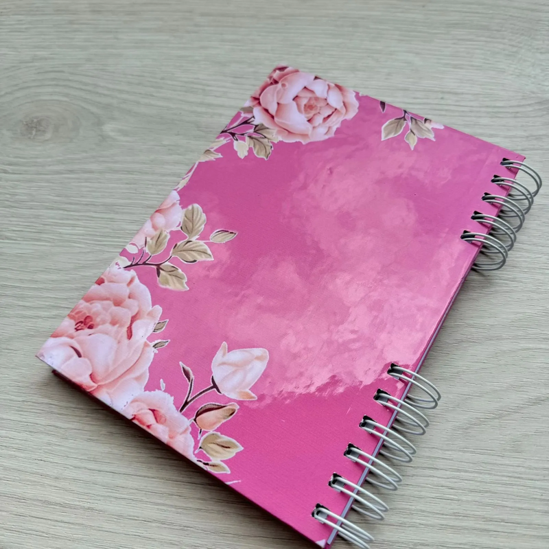 Caderno Devocional Pink Aquele que te Guarda Nao Dorme