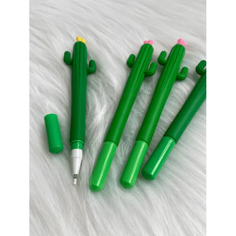 Caneta Cacto verde