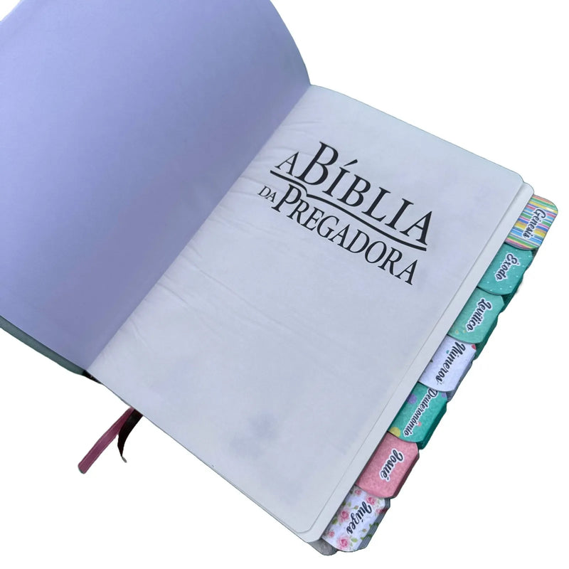Bíblia da pregadora média com abas