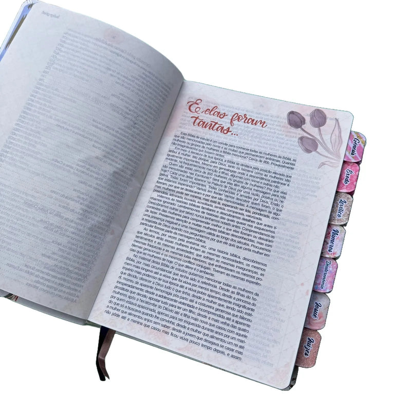 Biblia de Estudo da Mulher Grande Branca